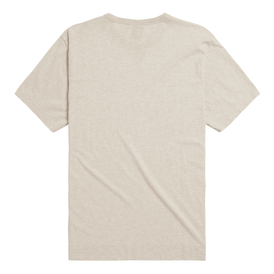 T-shirt Fork Seal gris-beige chiné