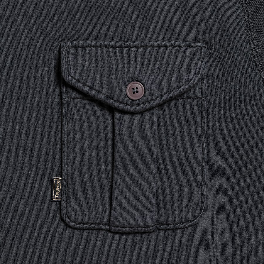 Tail Tidy Pocket Sweatshirt, Schwarz