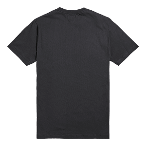 Bamburgh T-Shirt mit gesticktem Logo, Jet Black