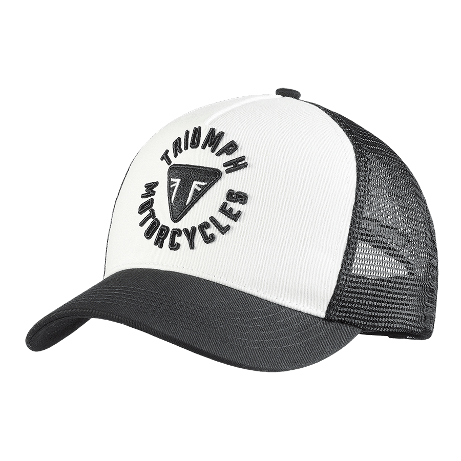 Taylor Trucker Cap in Black and White