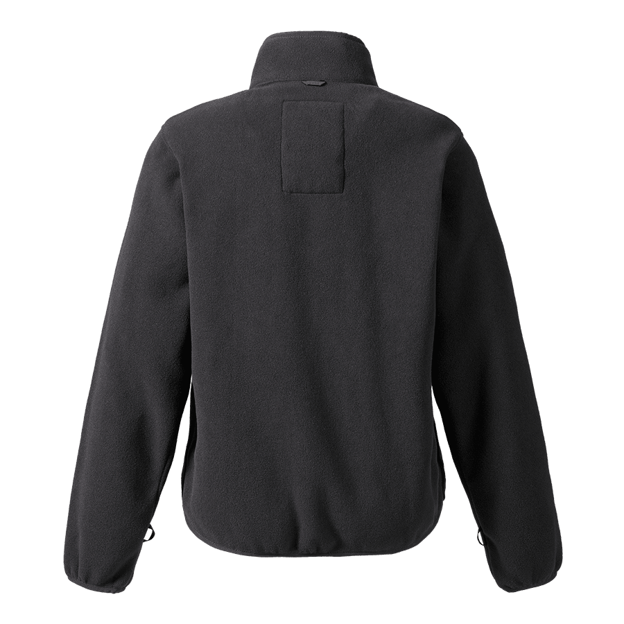 Mid-Layer Fleece Womens Jacket in Black