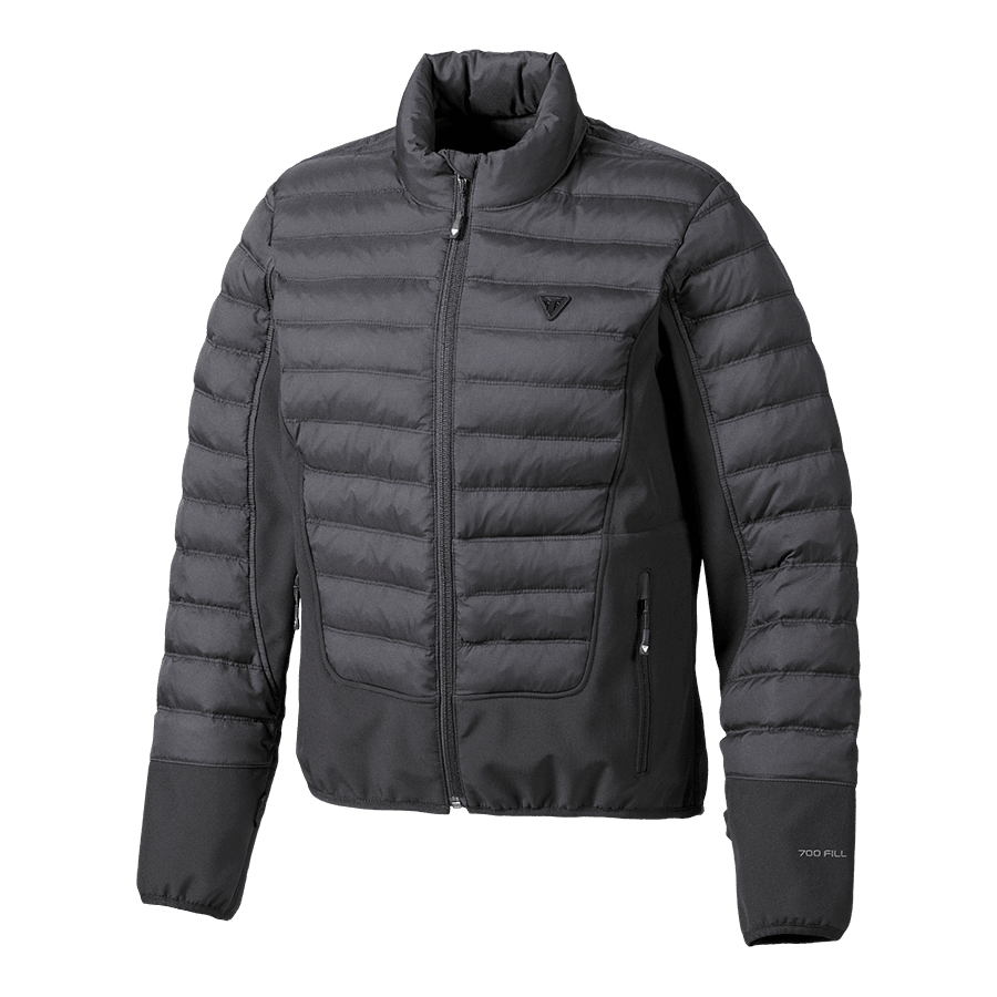 Mid-Layer Hybrid Womens Jacket in Black