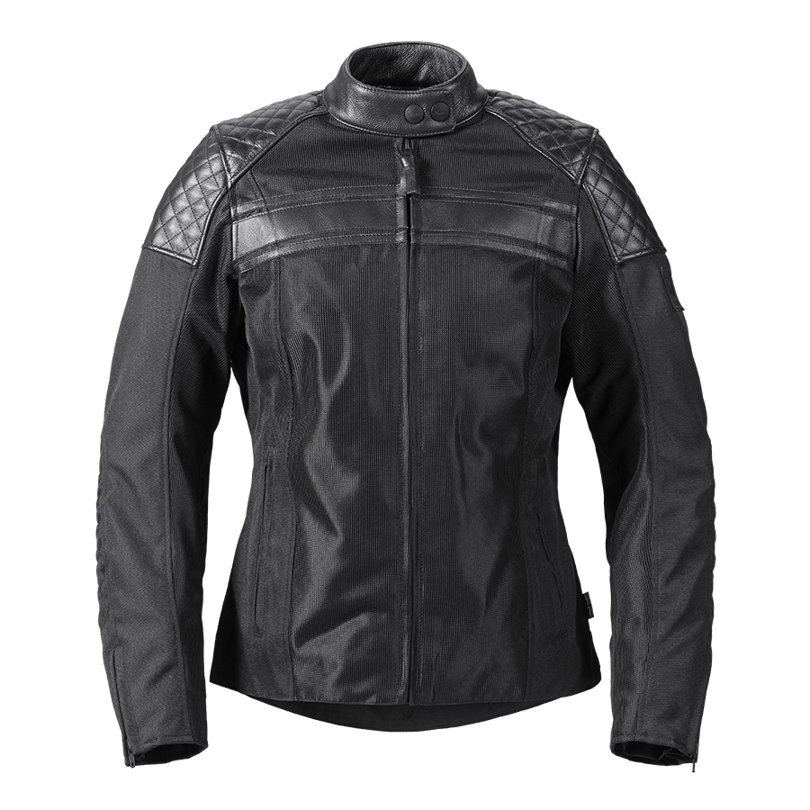 Braddan Womens Mesh Jacket in Black