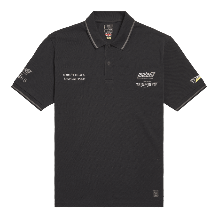 Moto2™ Poloshirt, Schwarz