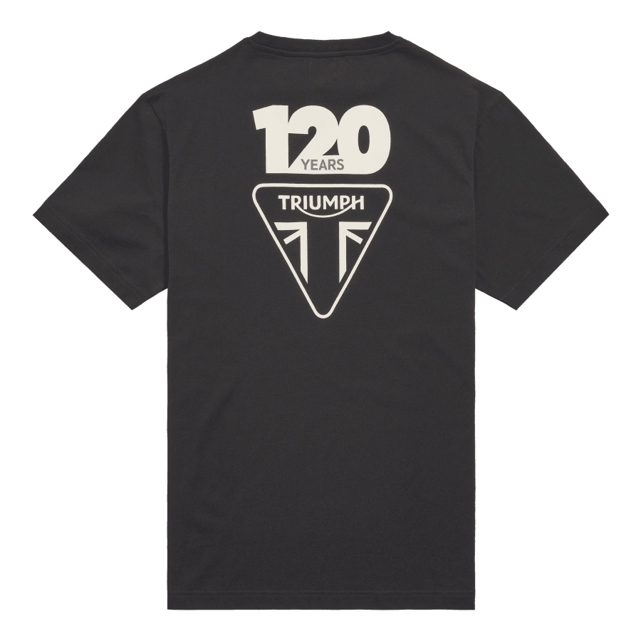 120 Years Tee in Black