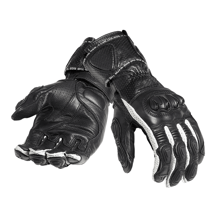 Triple Sport Leather Glove in Black