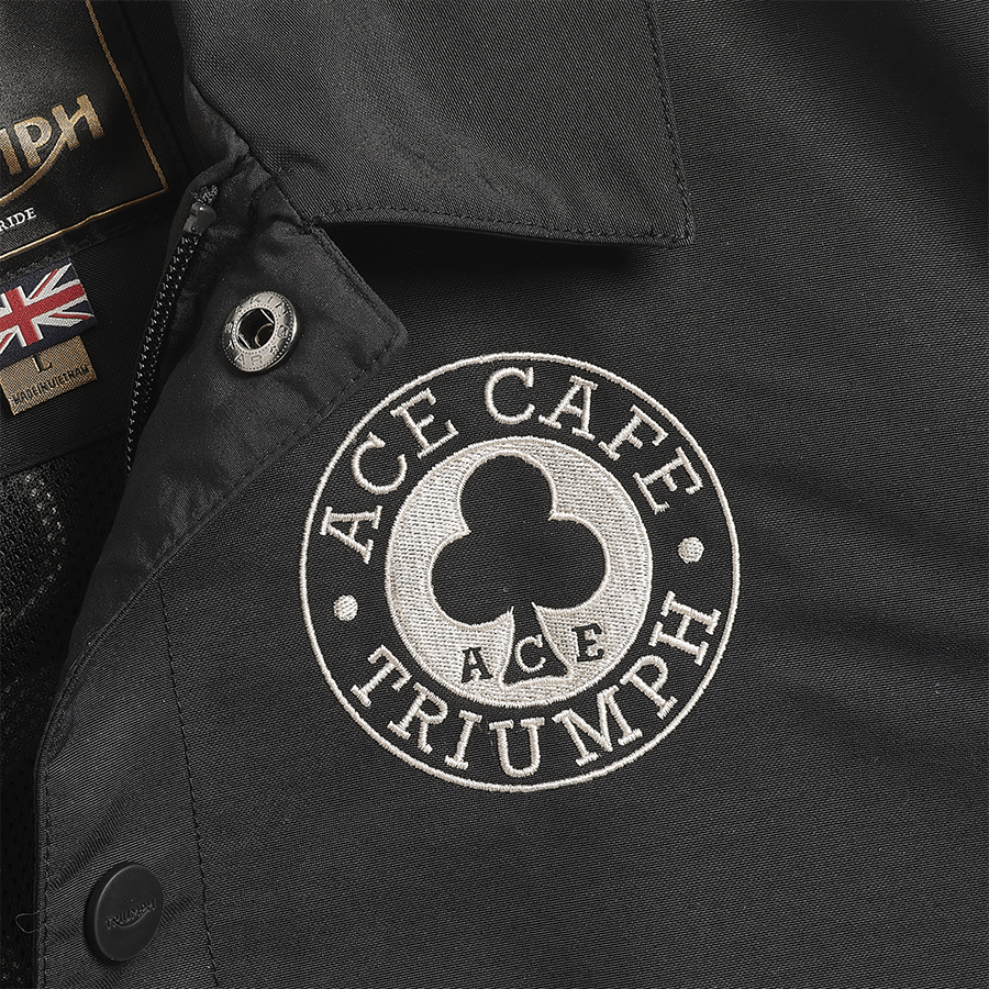 Ace Cafe Coach Jacket in Black
