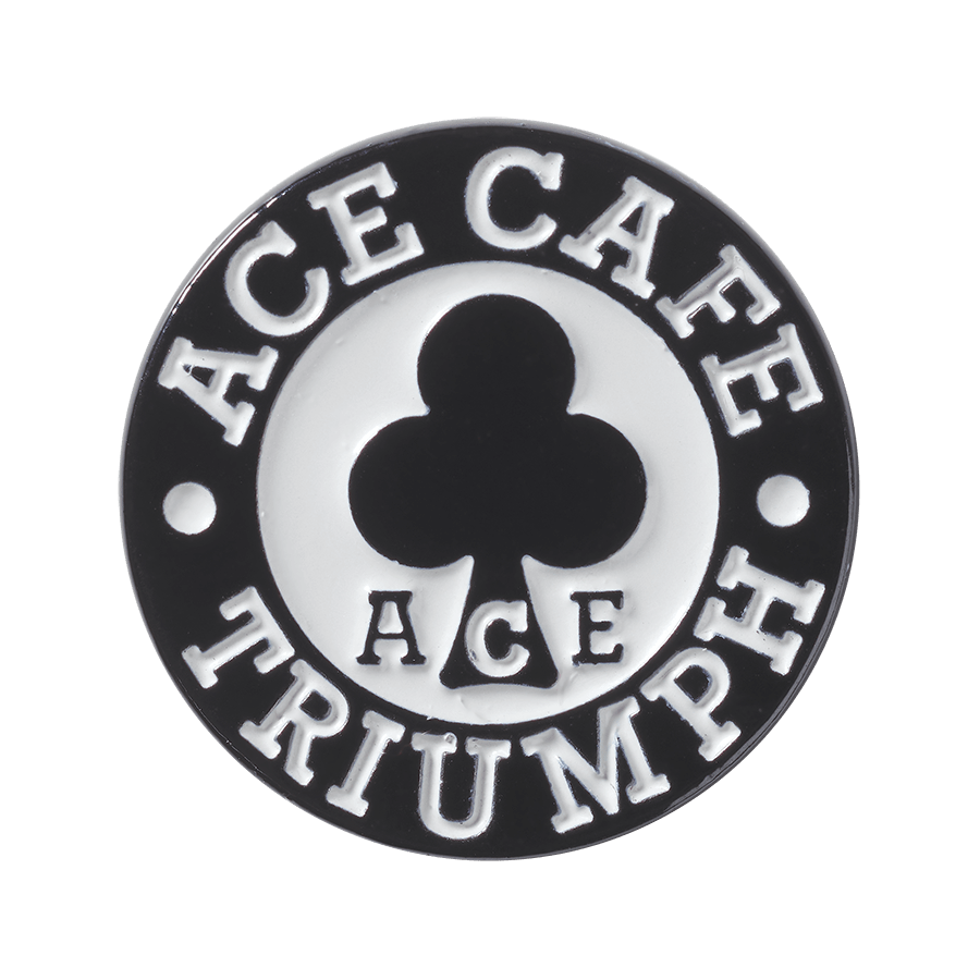 Ace Cafe Anstecknadel in Schwarz