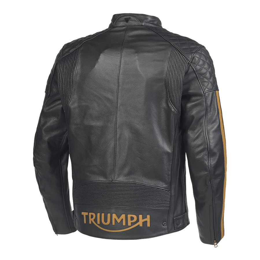 Braddan Sport Jacket in Black and Gold