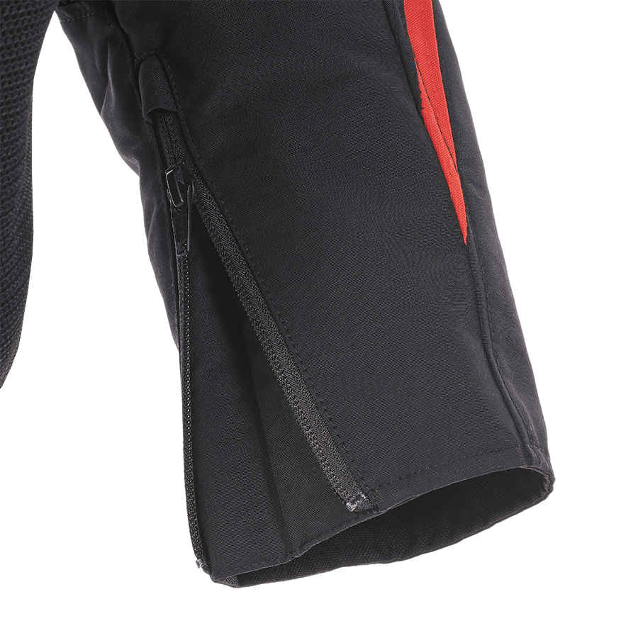 Blouson Triple Sports en maille noir, blanc et rouge