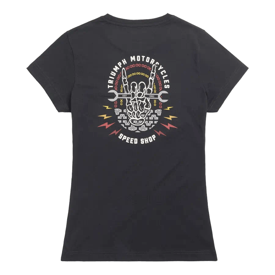 T-shirt graphique Rad noir pour femme