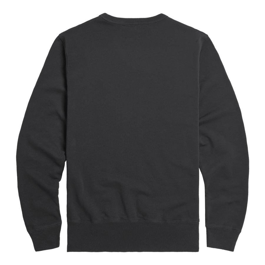 Circuit Sweatshirt mit Rundhalsausschnitt in Schwarz