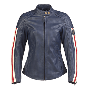 Braddan Air Race Womens Jacket in Blue