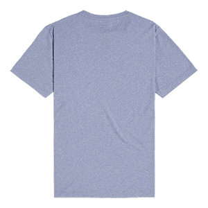 T-shirt Cartmel à logo imprimé bleu chiné