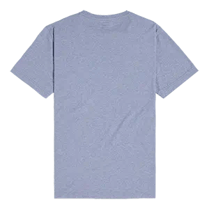 T-shirt à logo brodé Bamburgh bleu chiné
