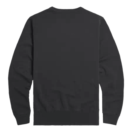Circuit Sweatshirt mit Rundhalsausschnitt in Schwarz