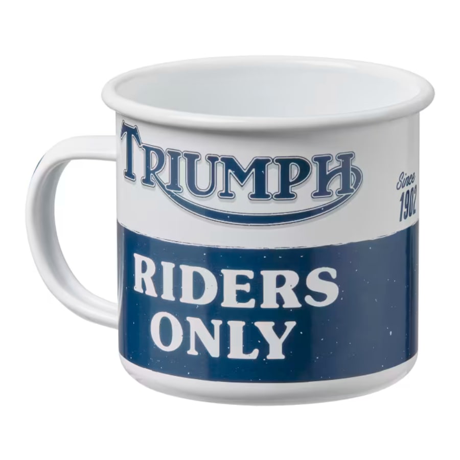 Triumph Motorcycles Gifts & Accessories - Riders Enamal Mug