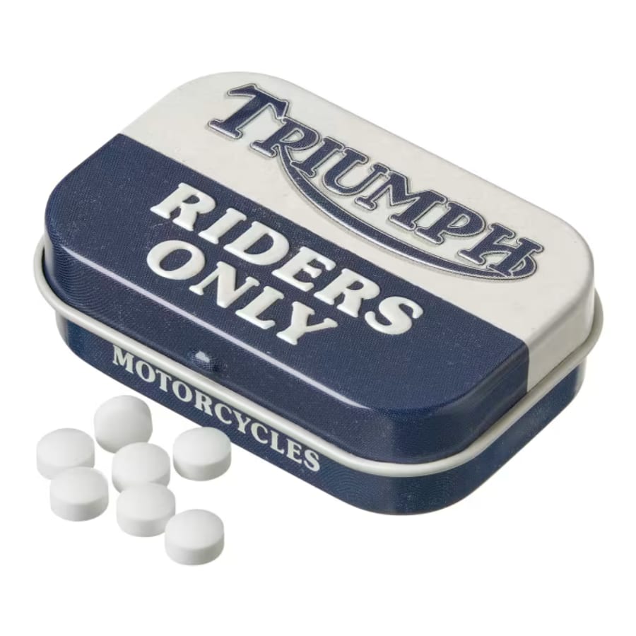 Triumph Motorcycles Gifts & Accessories - Riders Only Mint Tin