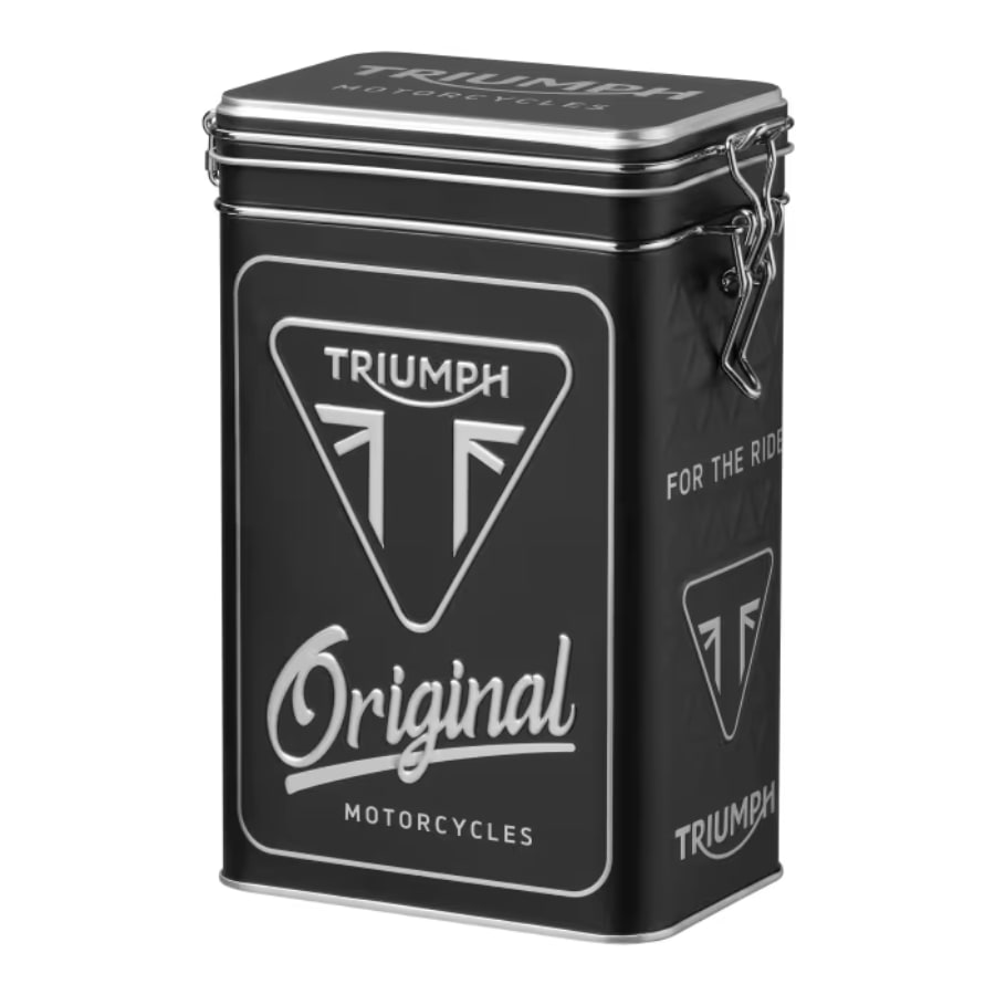 Triumph Motorcycles Gifts & Accessories - Clip Top Tin