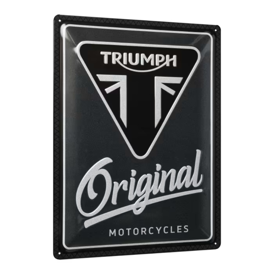 Triumph Motorcycles Gifts & Accessories - Original Tin Sign