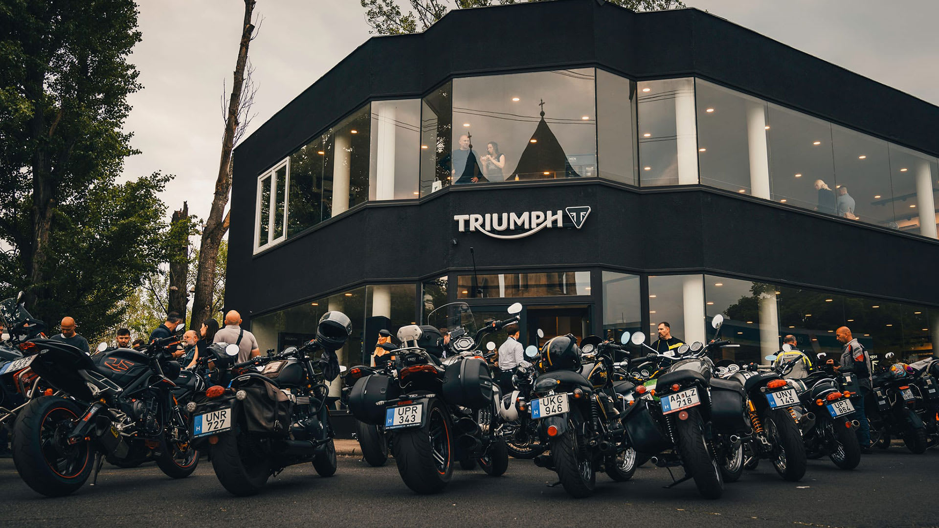 Triumph Budapest Store Front- Hungary