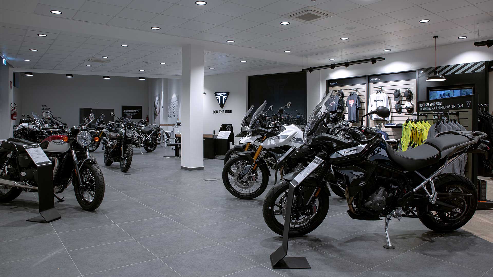 Triumph motorcycles dealership in Abruzzo