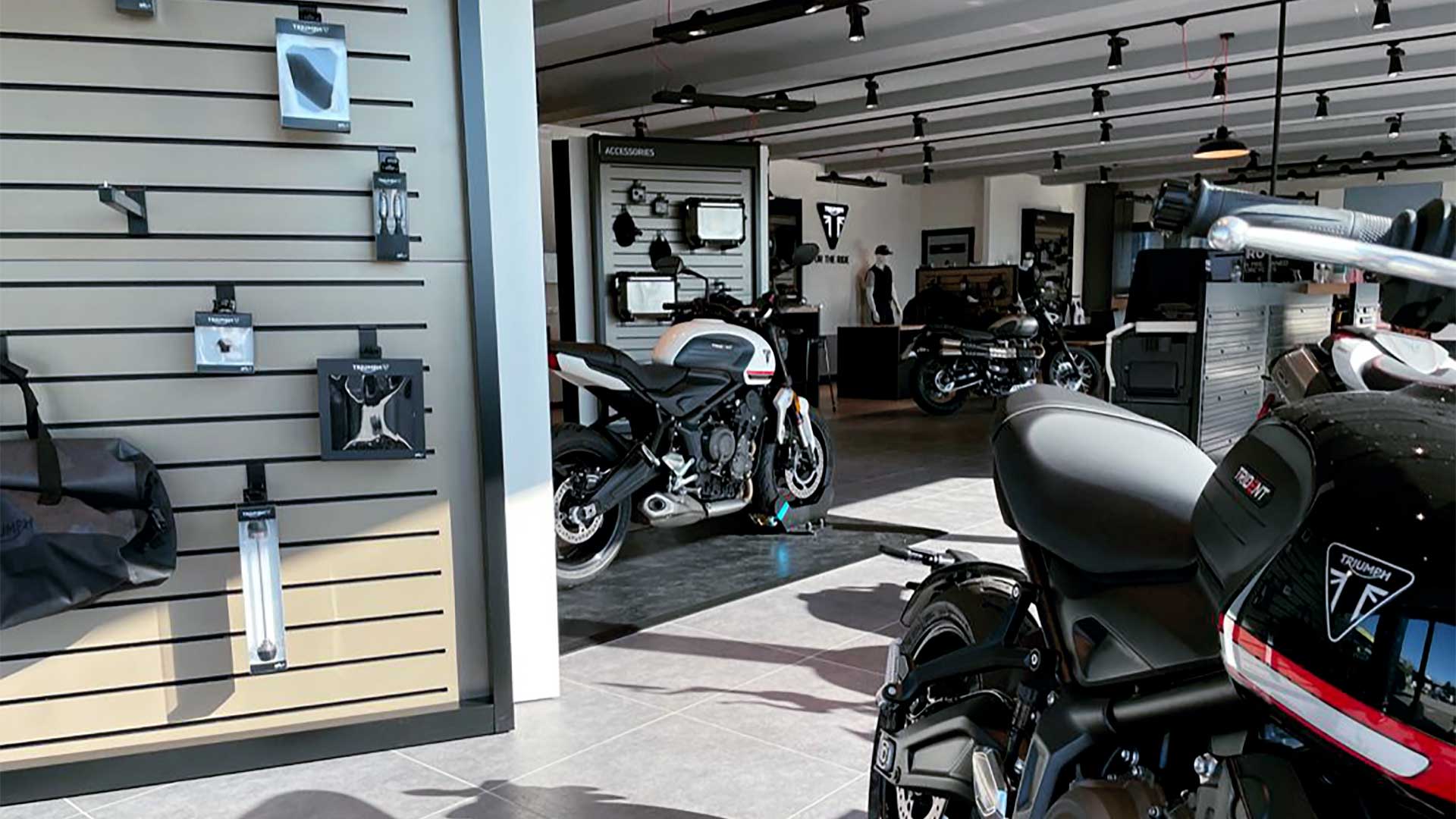 Triumph motorcycles dealership in Bologna