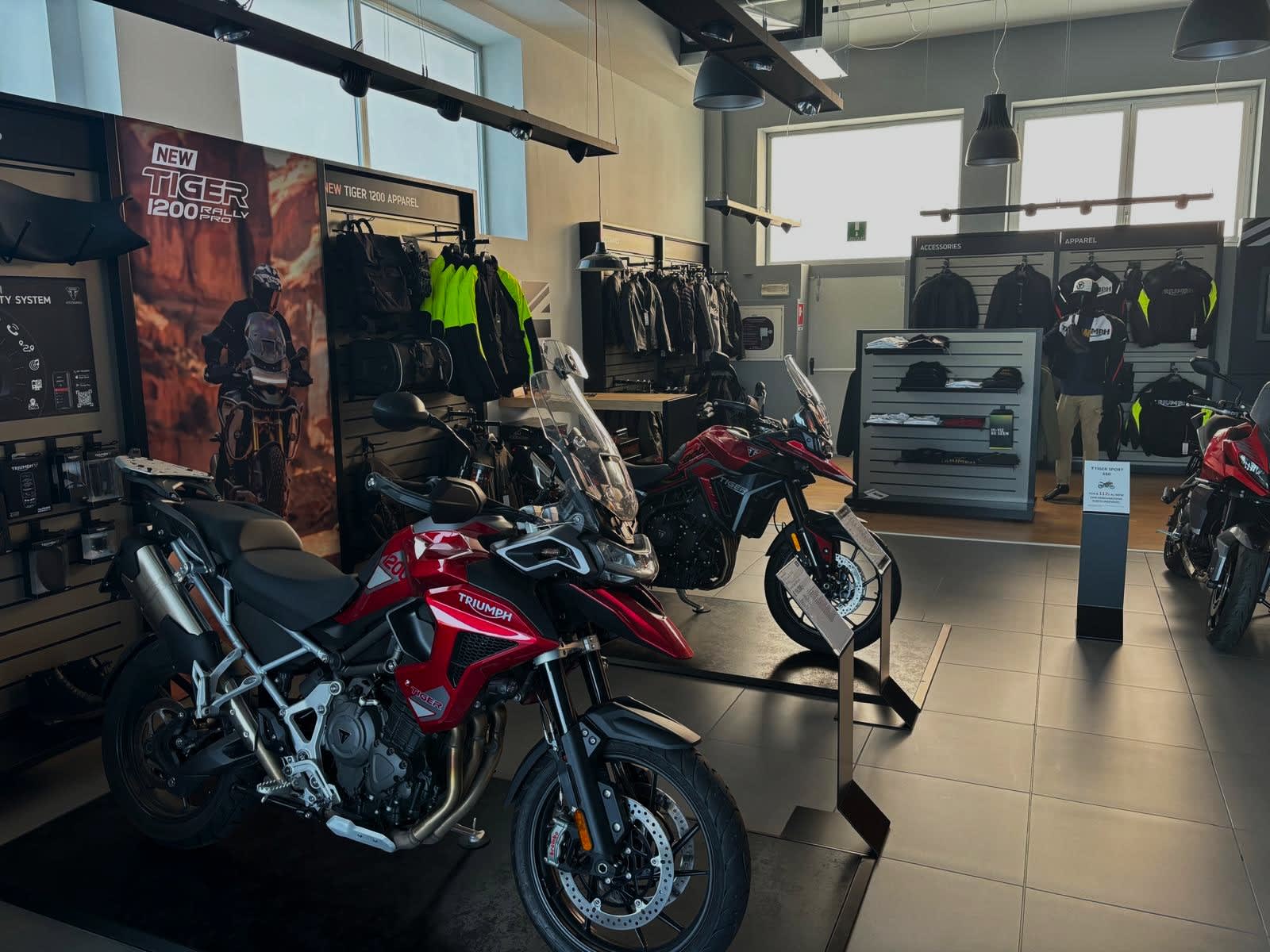 Triumph dealership in Orobie