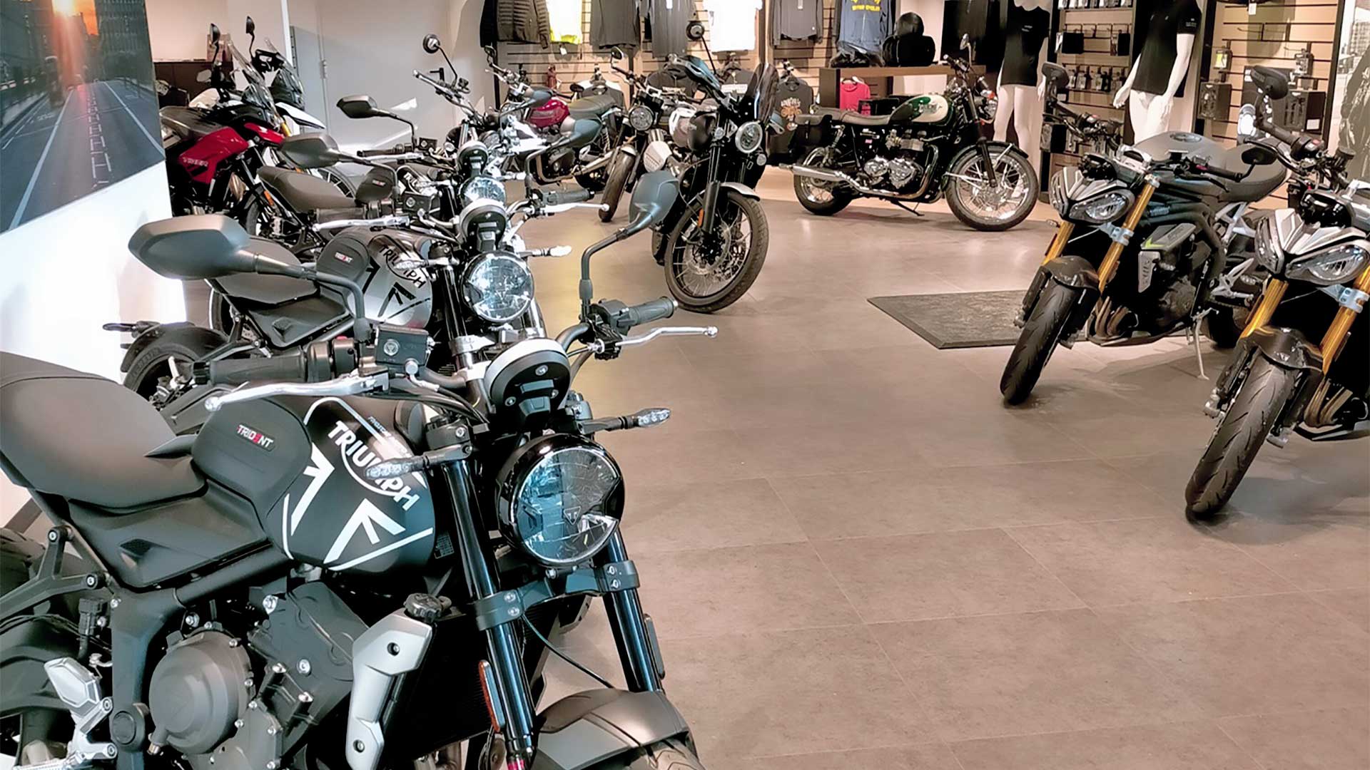 Triumph motorcycles dealership in Ravenna
