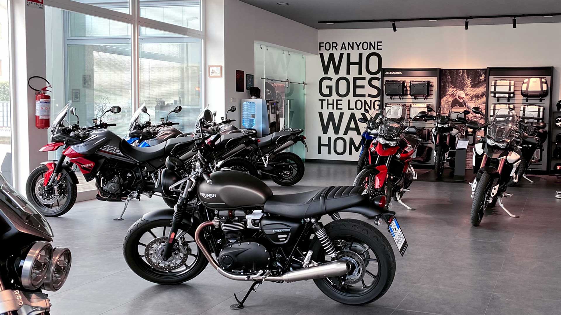 Triumph motorcycles dealership in Reggio Emilia