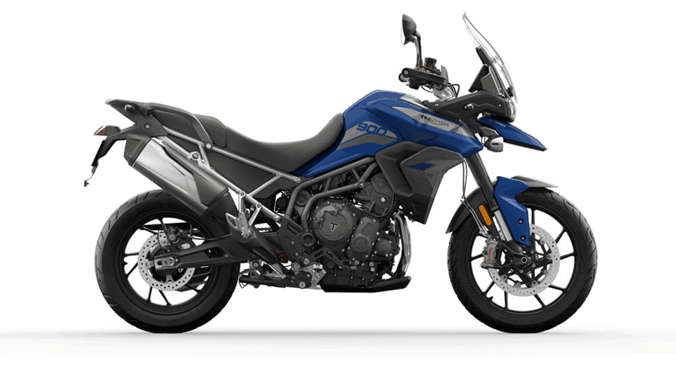 Tiger 900 GT pro in Caspian blue