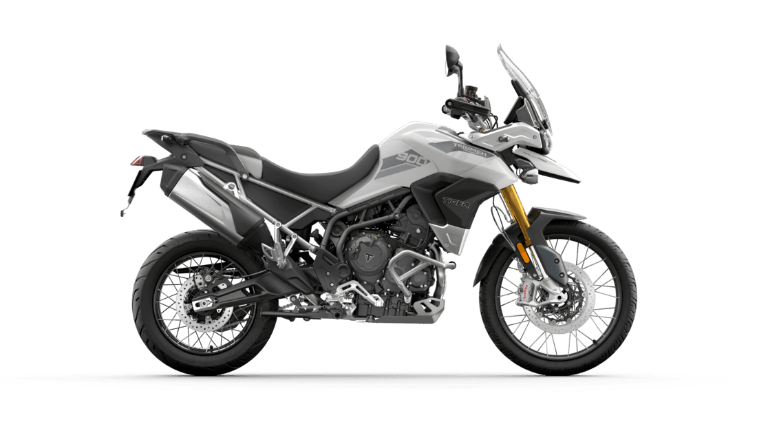 Tiger 900 Rally Pro Pure White RHS CGI