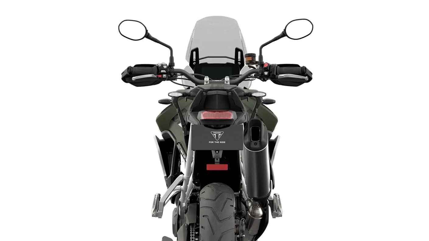 Rear view CGI of Tiger 900 Rally