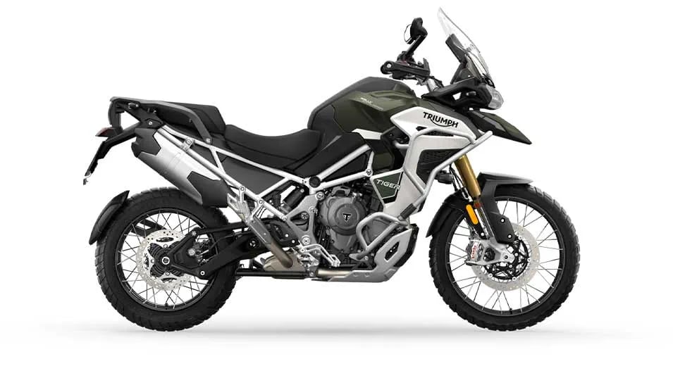 2022 Triumph Tiger 1200 Rally Explorer in Matt Khaki