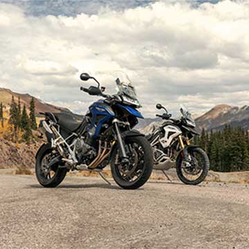 2022 Triumph Tiger 1200 Rally pro and GT pro