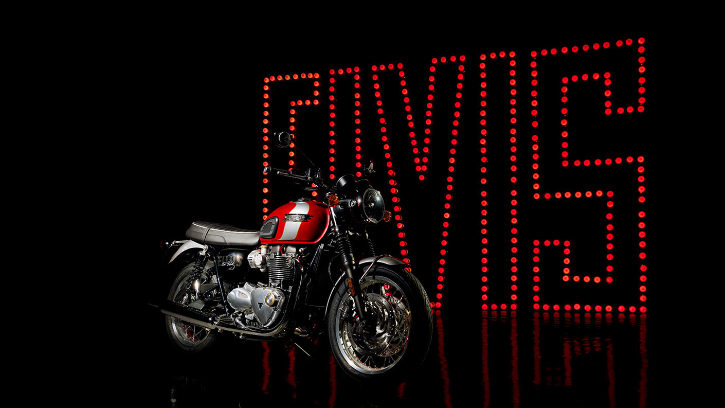 Triumph Bonneville T120 Elvis Presley Edition