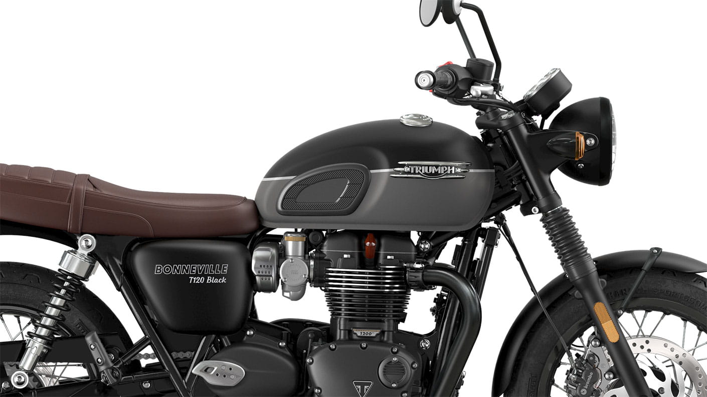 2023 Triumph Bonneville T120 Black Jet Black