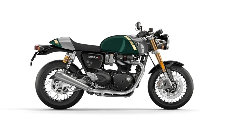 Triumph Thruxton RS in Competition green