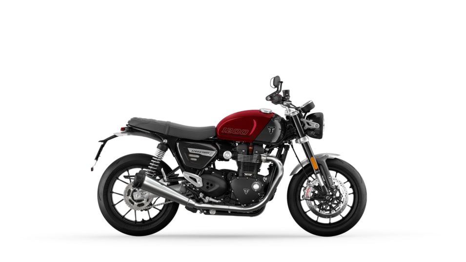 CGI of the Triumph Speed Twin 1200 in Carnival Red