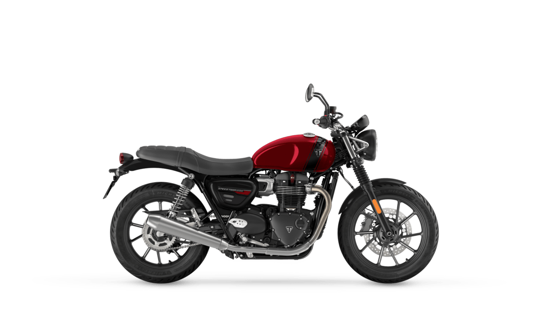 CGI of the Triumph Speed Twin 900 in Carnival Red