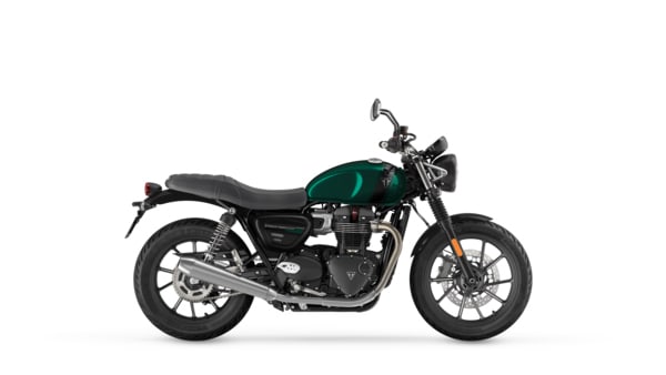 CGI of the Triumph Speed Twin 900 in Competition Green