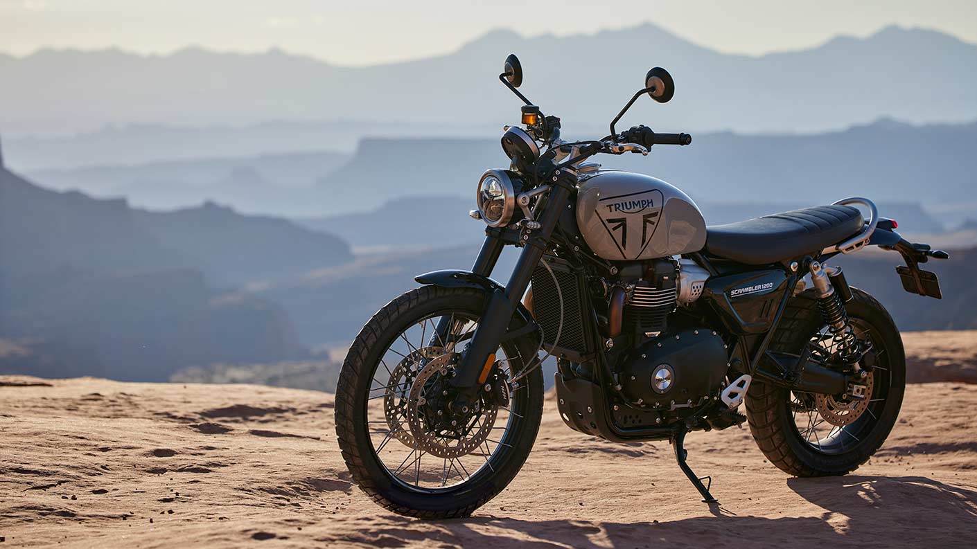 Triumph Scrambler 1200 X Ash Grey