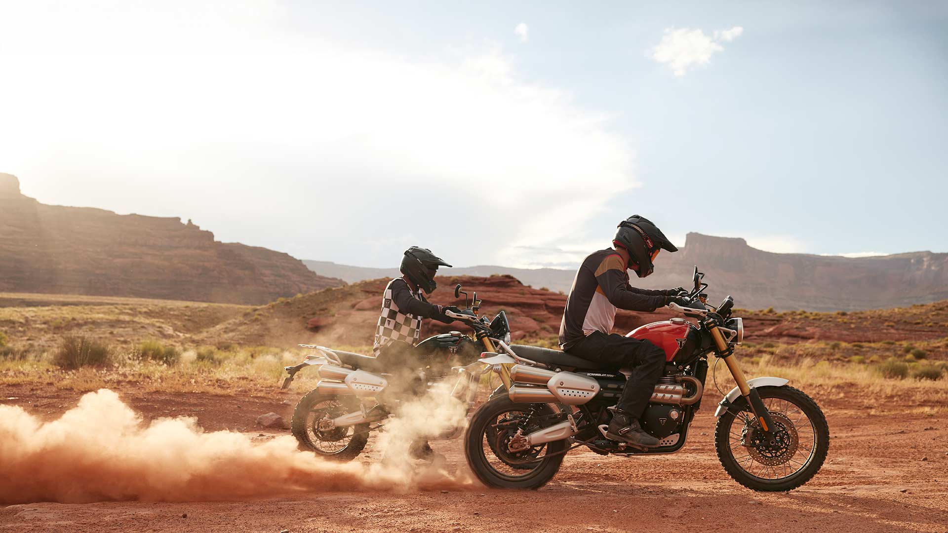 Triumph Scramblers Desert Ride