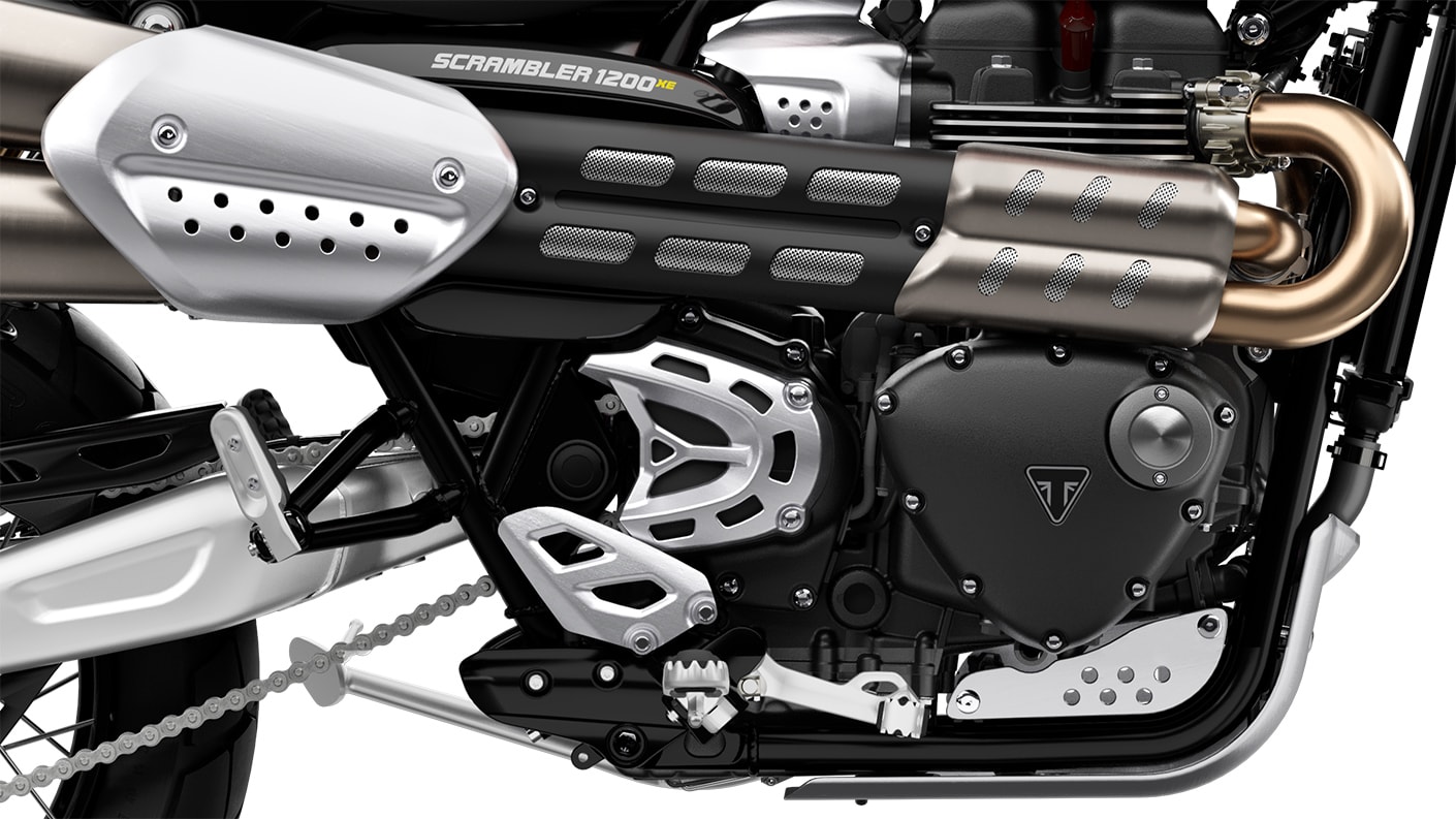 Triumph Scrambler 1200 XE engine