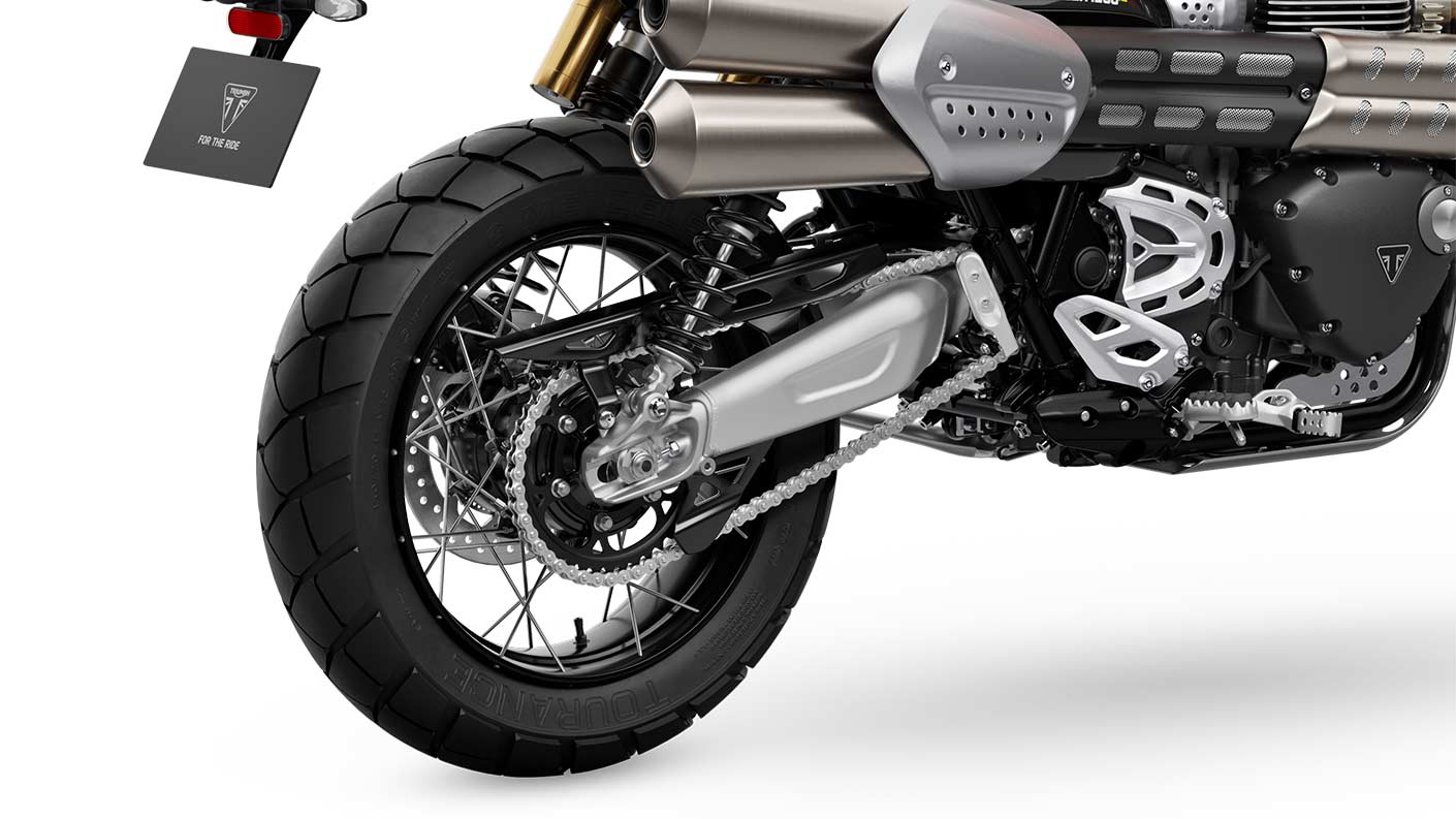 Triumph Scrambler 1200 XE tyres