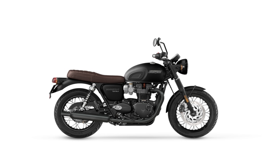 Triumph MY24 Bonneville T120 Black Silver Ice Phantom Black