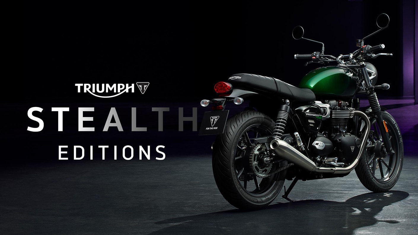 Triumph  Speed Twin 900 stealth Editions 