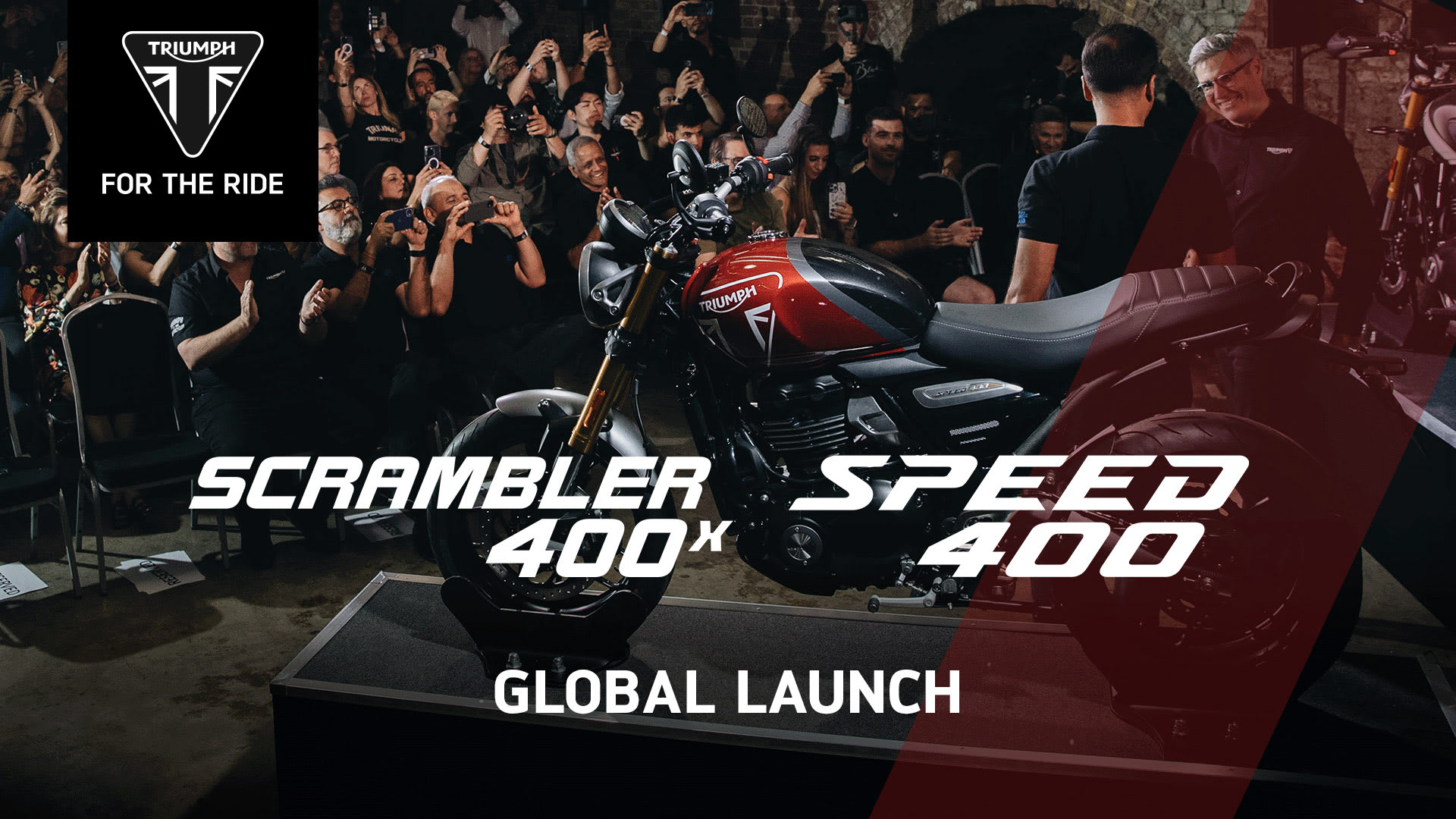 Triumph Speed 400 and Scrambler 400 X Global Launch