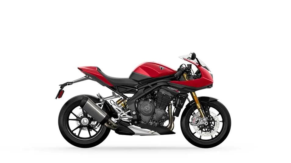 Triumph Street Triple 1200 RR in Red Hopper and Storm Grey