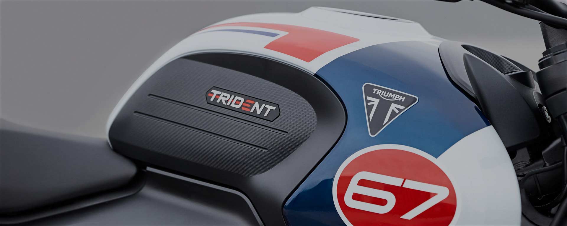 New Triumph Trident 660 Triple Tribute Edition Tank Design)